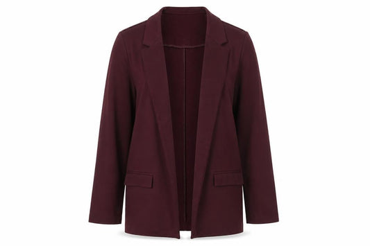 New Look Womens Red Kimono Jacket Size 10 Snap