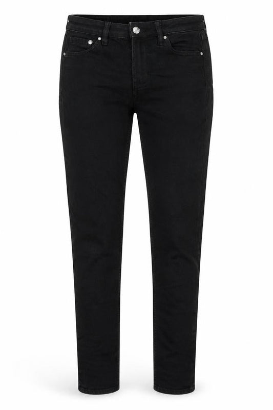 H&M Womens Black Cotton Skinny Jeans Size 26 in L32 in Regular Zip