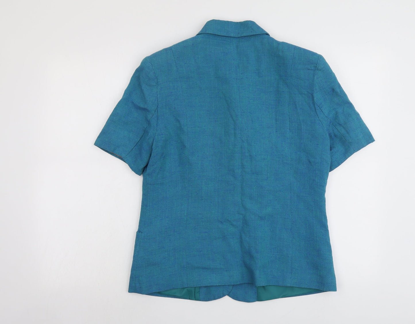Dorothy Perkins Womens Blue Jacket Size 14 Button