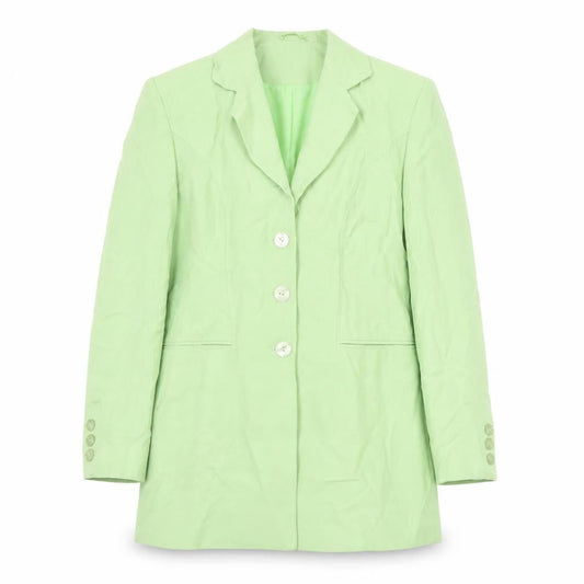 JFW Womens Green Polyester Jacket Blazer Size 14
