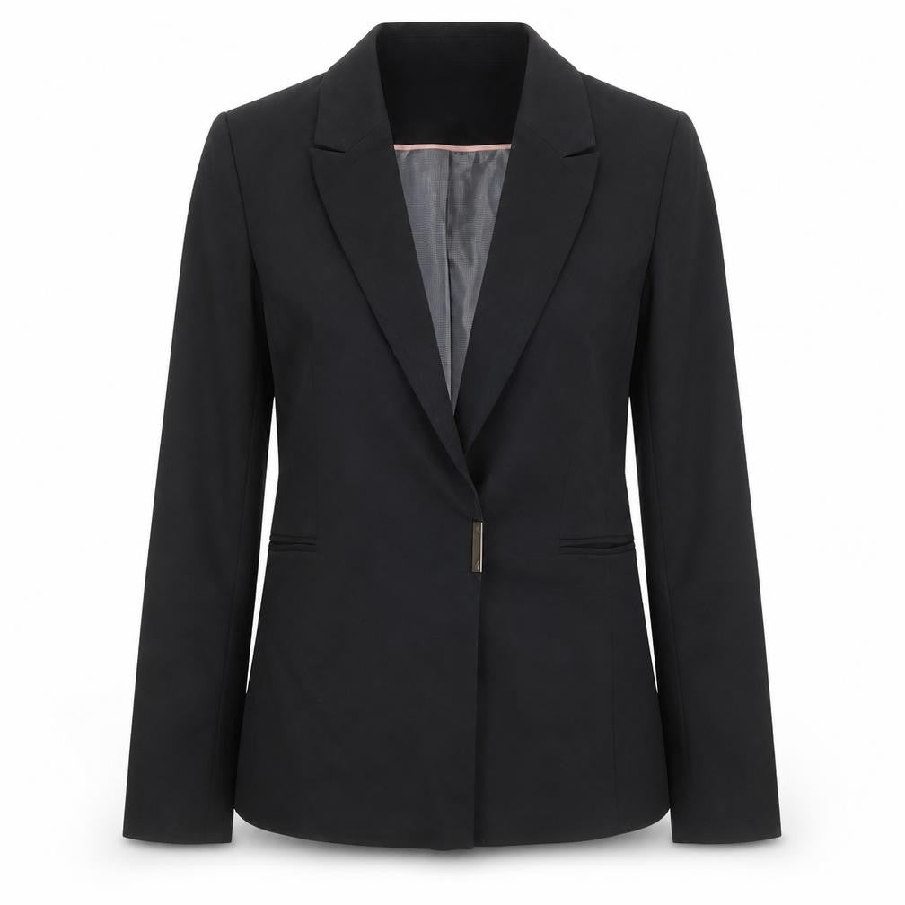 G2000 Womens Black Cotton Jacket Blazer Size 6