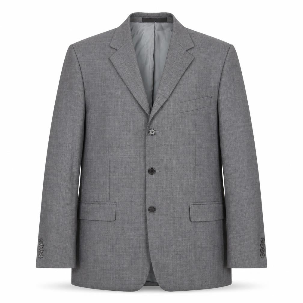 Marks & Spencer Mens Grey Wool Jacket Suit Jacket Size 42 Regular