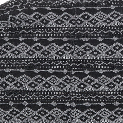 Next Womens Black Round Neck Geometric Polyester Pullover Jumper Size 8