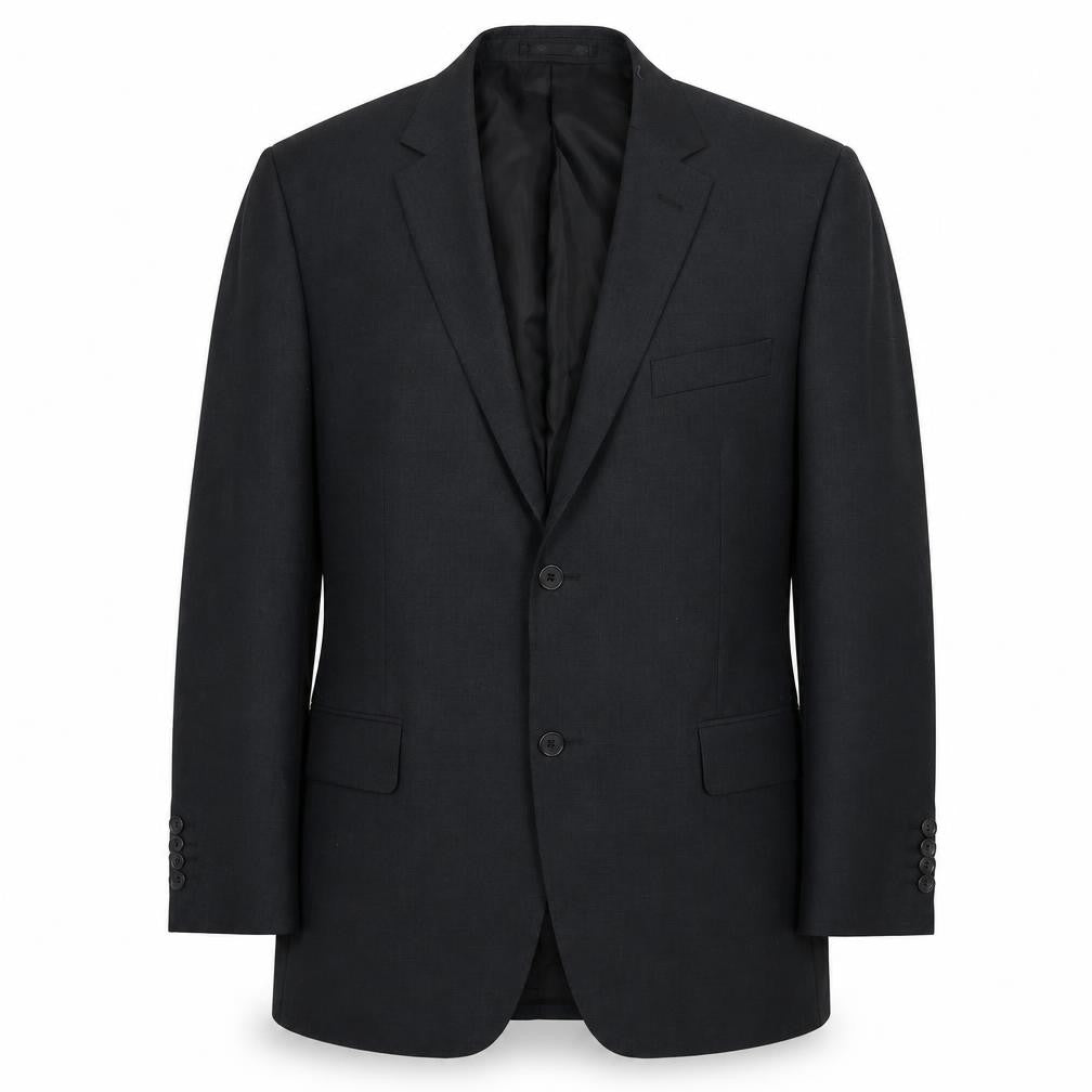 Karl Jackson Mens Grey Polyester Jacket Suit Jacket Size 42 Regular