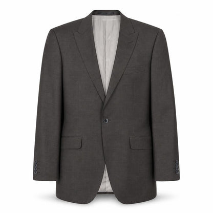 Front view of Autograph men’s brown wool jacket suit jacket, size 40, regular
