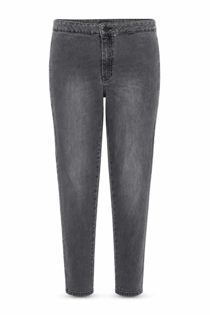 Waredenim Womens Grey Cotton Skinny Jeans Size 14 Regular Zip