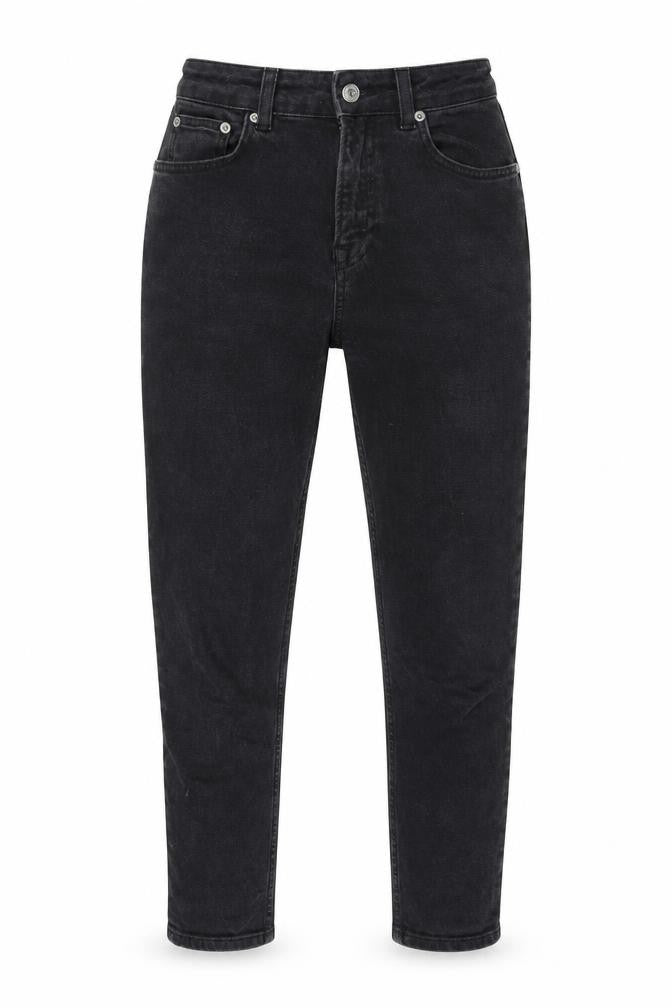 NA-KD Womens Black Polyester Skinny Jeans Size 8 Regular Zip