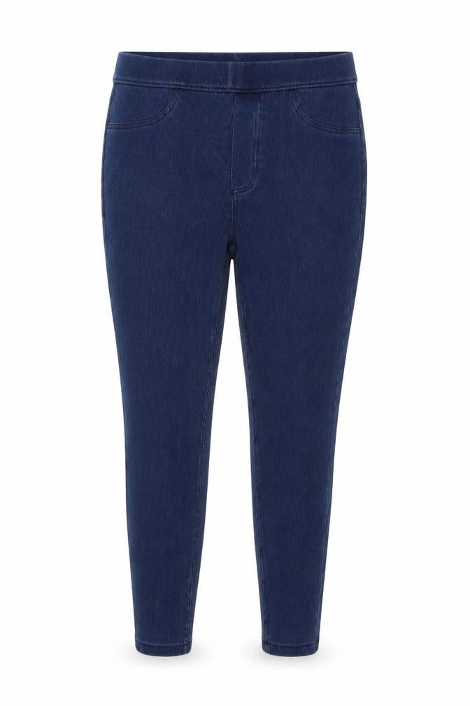 Marks & Spencer Womens Blue Cotton Skinny Jeans Size 12 L25 in Regular