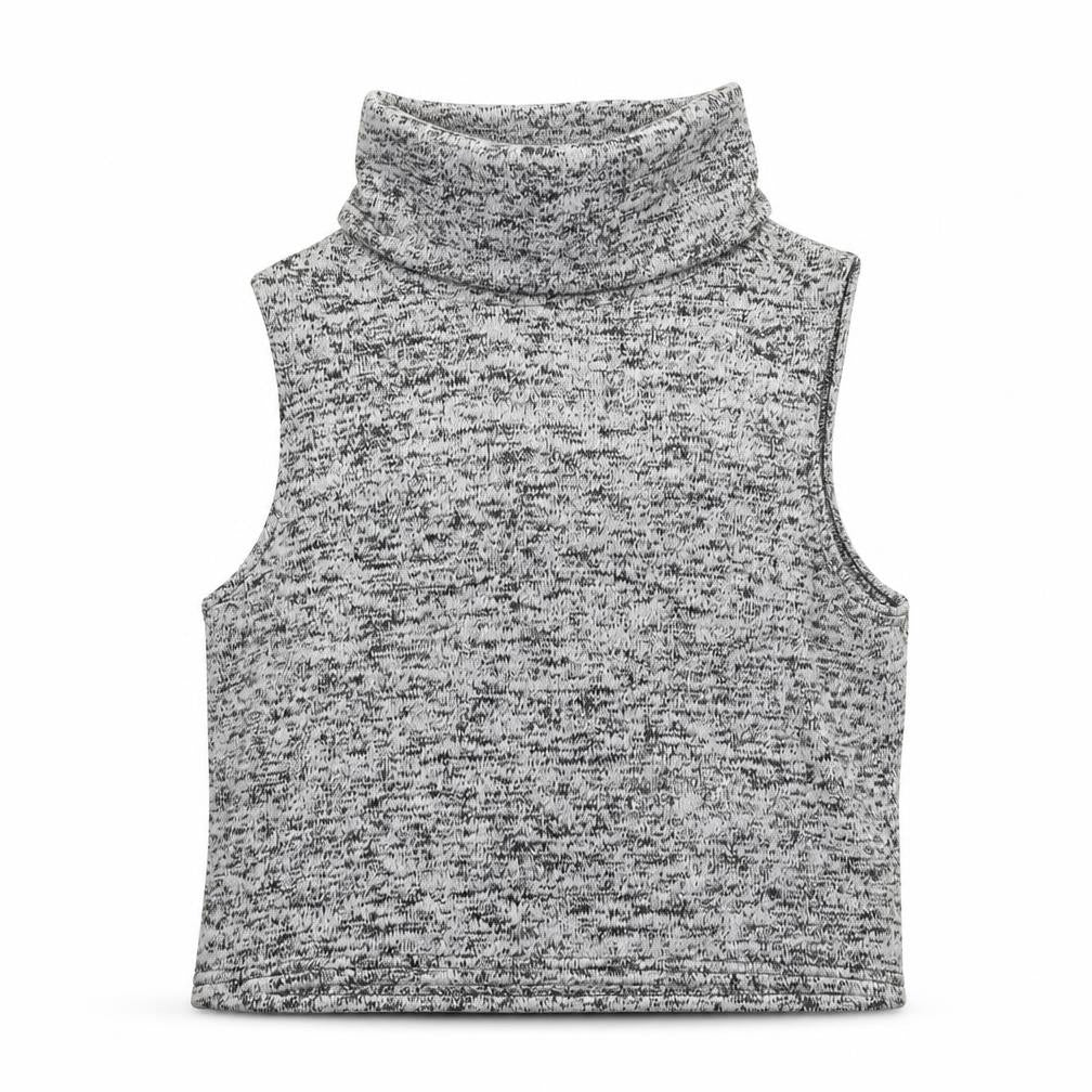 New Look Womens Grey Roll Neck Polyester Pullover Jumper Size L