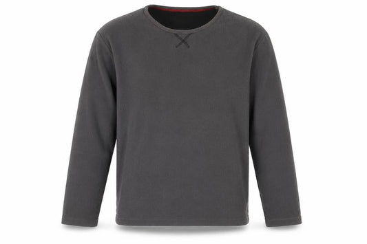 Avenue Mens Grey Polyester Pullover Sweatshirt Size M