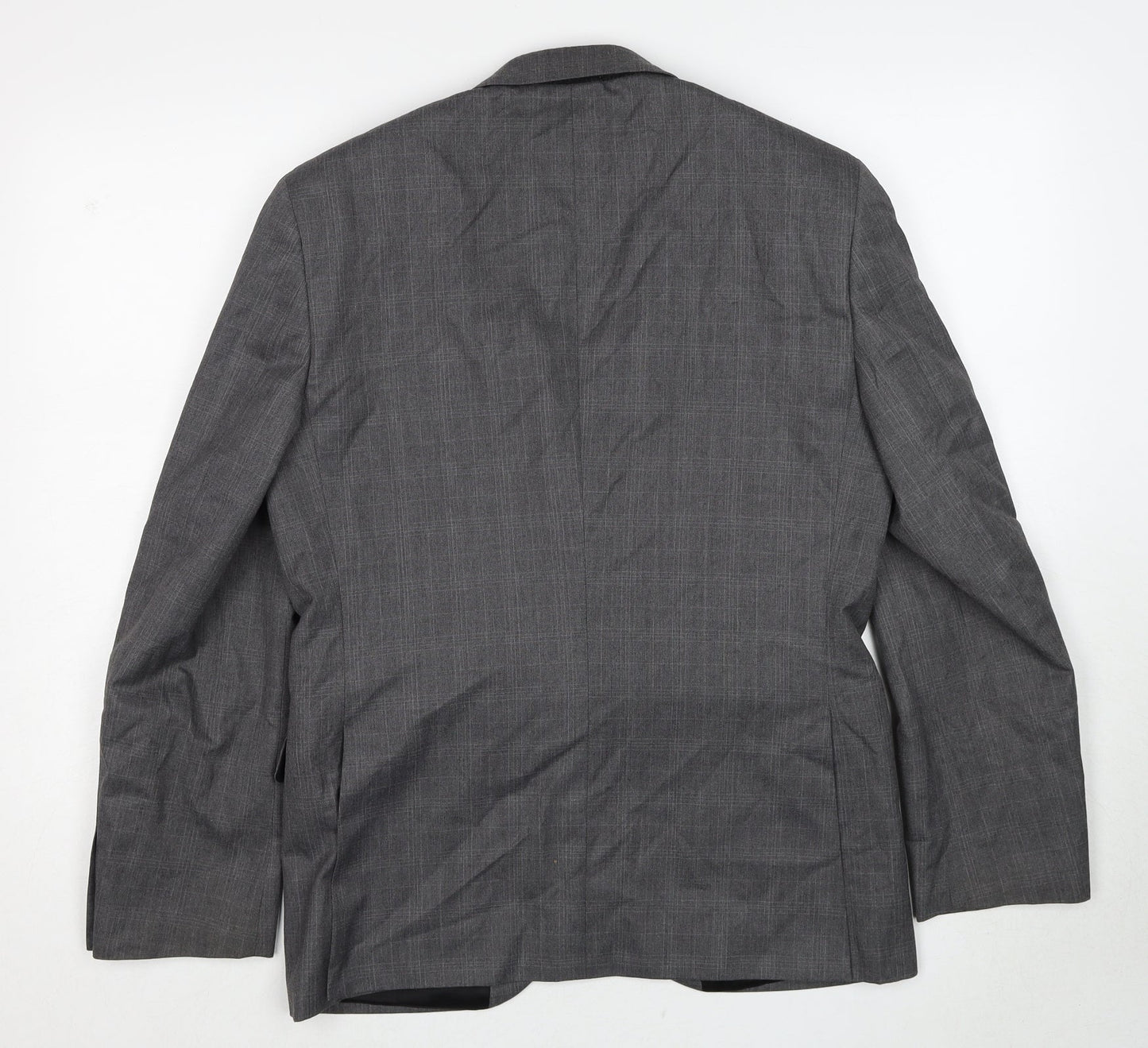 Burton Mens Grey Polyester Jacket Suit Jacket One Size Regular
