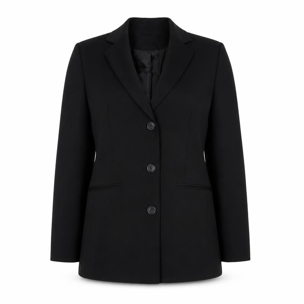 Best Womens Black Polyester Jacket Suit Jacket Size 14