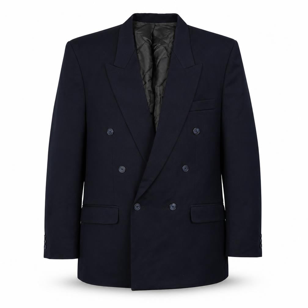 Topman Mens Blue Polyester Jacket Suit Jacket Size 40 Regular