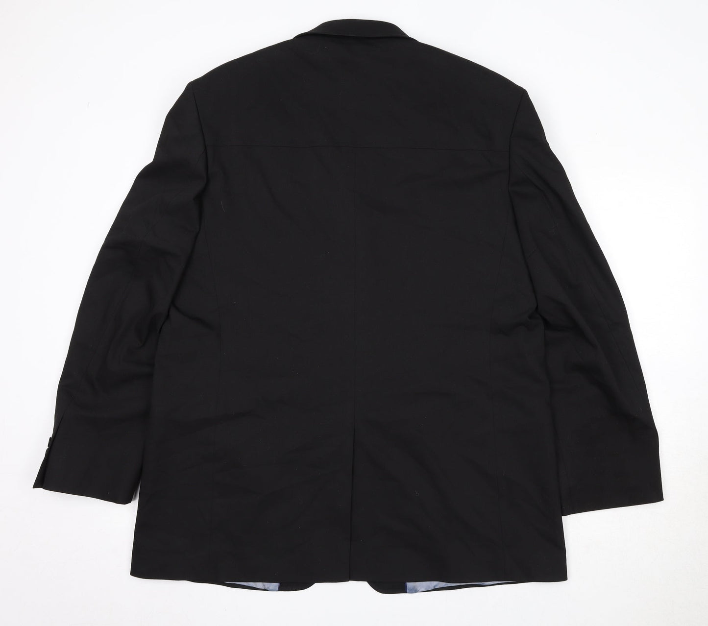Burton Mens Black Polyester Jacket Blazer Size 44 Regular
