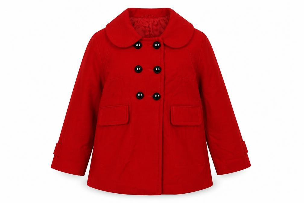French Connection Womens Red Jacket Size 8 Button