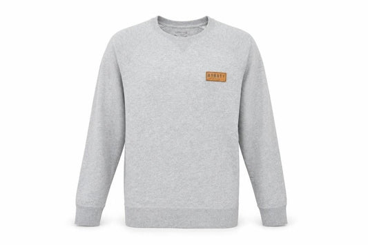 Authentic Authority Clothing Mens Grey Polyester Pullover Sweatshirt Size M