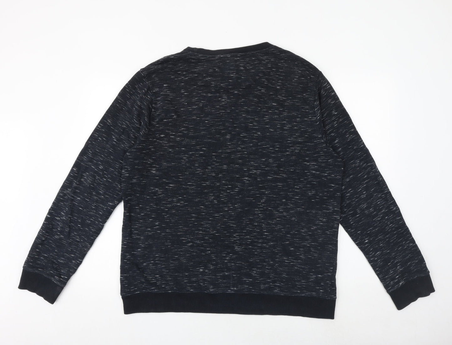 Burton Mens Black Cotton Pullover Sweatshirt Size L