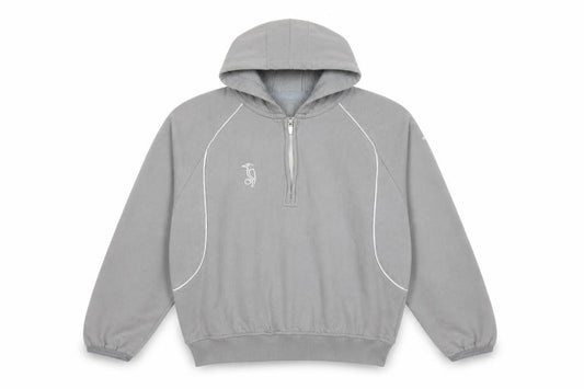 Kookaburra Womens Grey Polyester Pullover Hoodie Size XS Pullover