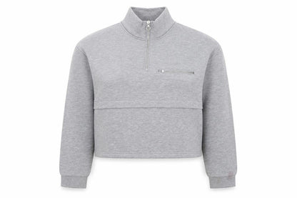 Kylie Girls Grey Polyester Pullover Sweatshirt Size 12 Years Pullover