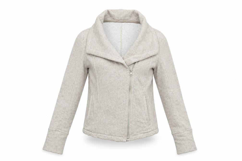 Gap Womens Beige Biker Jacket Size S Zip