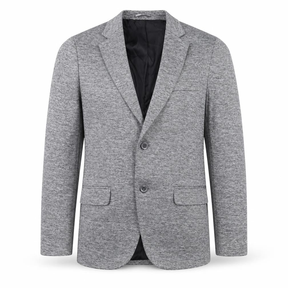 Boohoo Mens Grey Cotton Jacket Blazer Size M Regular
