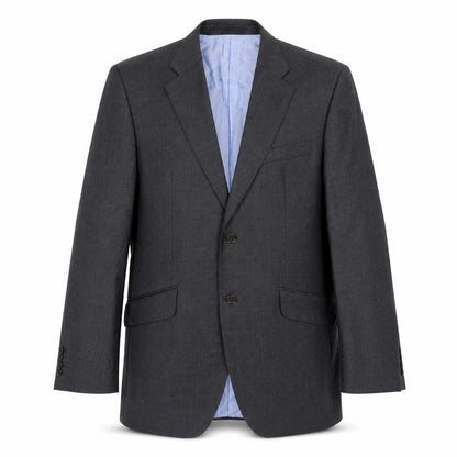 Allen Mens Grey Wool Jacket Suit Jacket Size 42 Regular