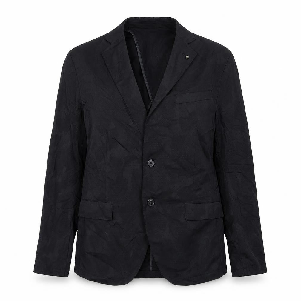 Zara Womens Black Jacket Blazer Size 14 Button