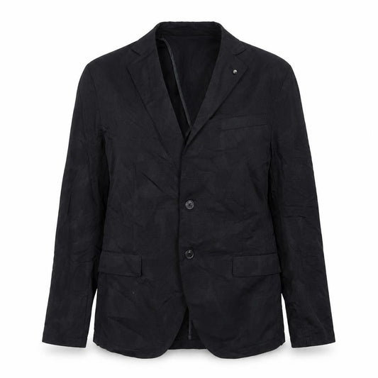 Zara Womens Black Jacket Blazer Size 14 Button