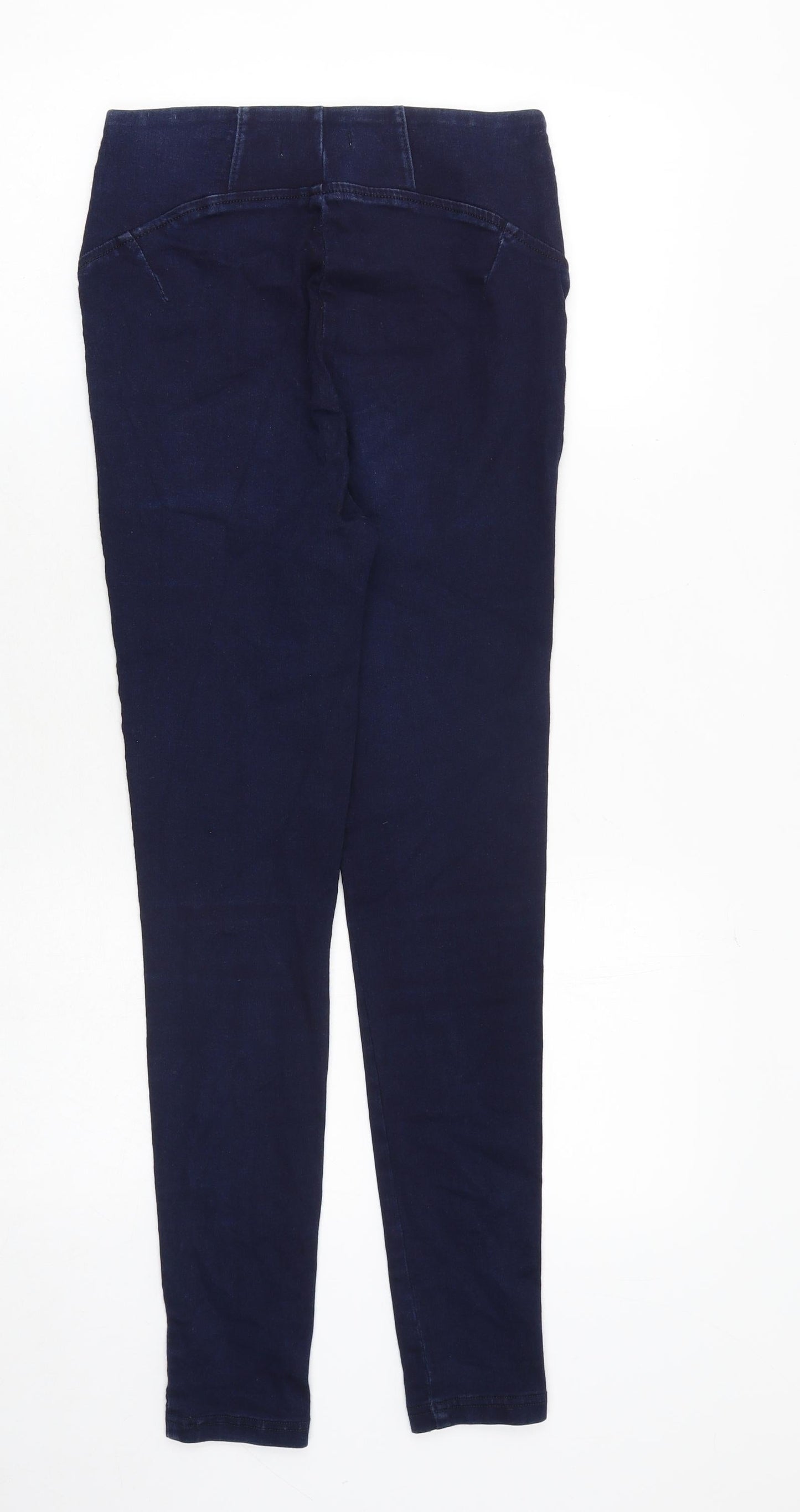 Marks and Spencer Womens Blue Cotton Jegging Jeans Size 10 Regular