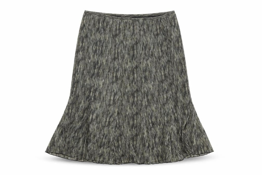 Ann Harvey Womens Multicoloured Geometric Polyester Swing Skirt Size 14