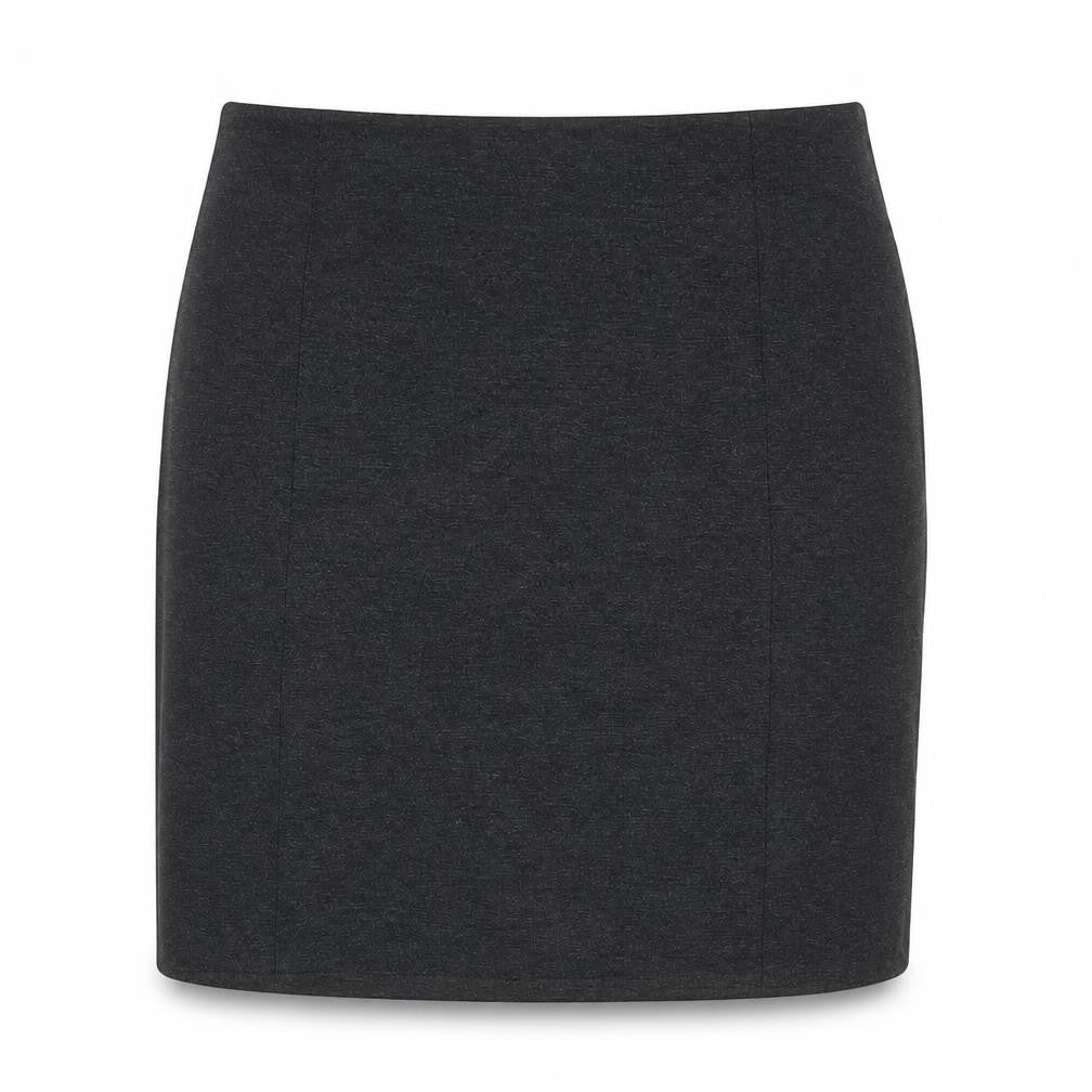 Marks and Spencer Womens Grey Polyester A-Line Skirt Size 12