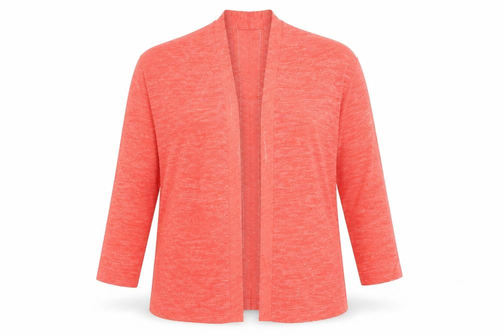 Next Womens Pink V-Neck Acrylic Cardigan Jumper Size 10