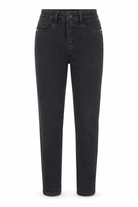 Bershka Womens Black Cotton Skinny Jeans Size 4 Regular Zip