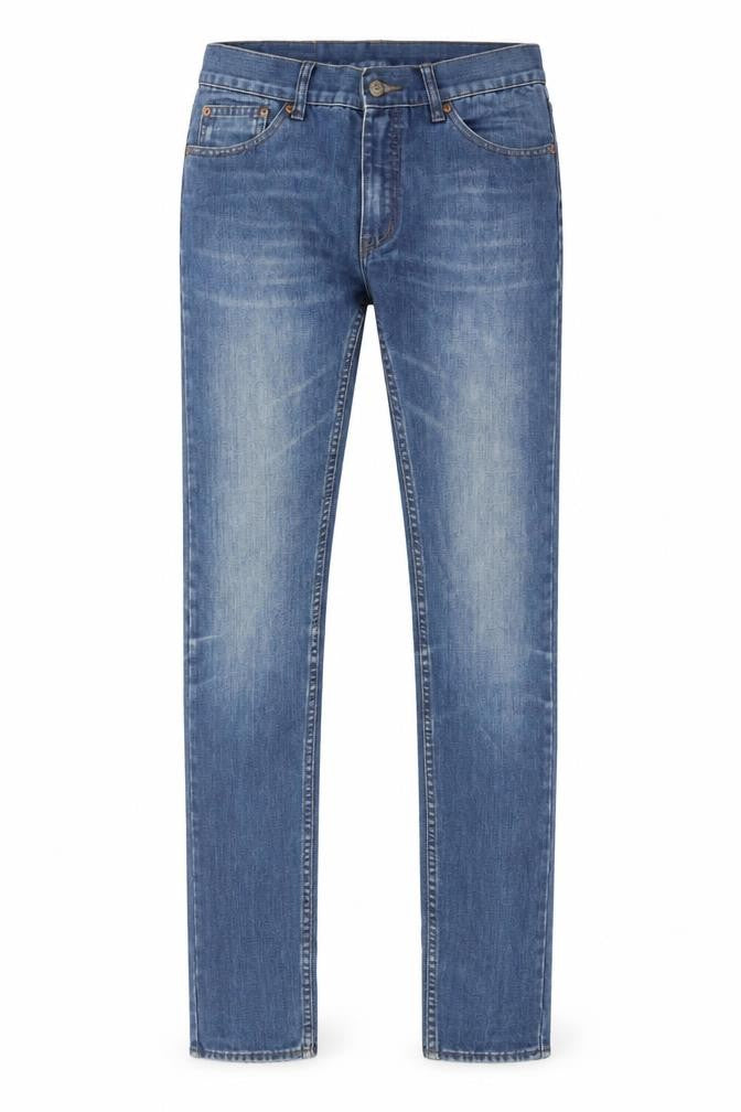 Cheap Monday Mens Blue Cotton Skinny Jeans Size 30 in L36 in Regular Zip