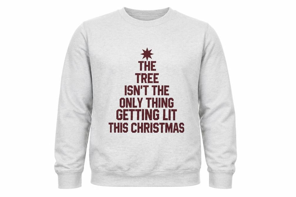 Save the People Womens Grey Cotton Pullover Sweatshirt Size S Pullover - Christmas