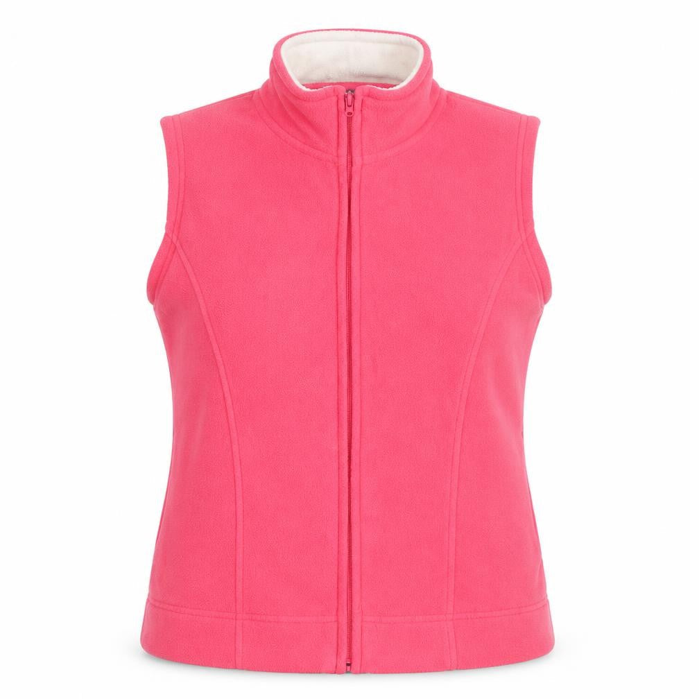 EWM Womens Pink Jacket Waistcoat Size S Zip