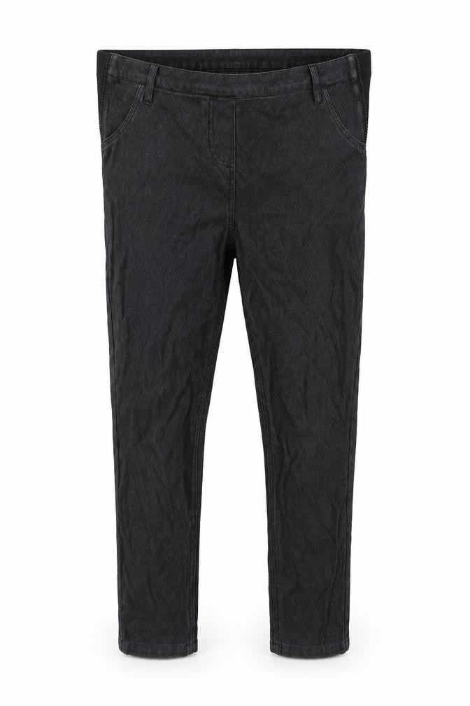 NEXT Womens Black Cotton Straight Jeans Size 10 Regular