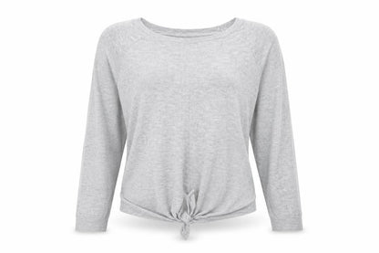 Next Womens Grey Round Neck Viscose Pullover Jumper Size 12