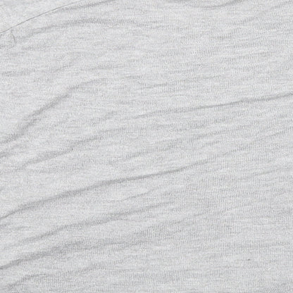 Next Womens Grey Round Neck Viscose Pullover Jumper Size 12