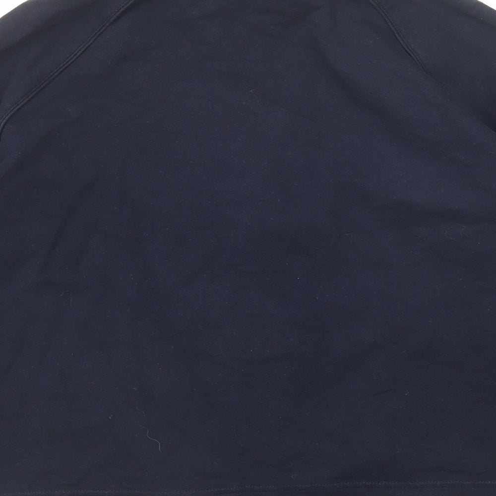 Marks & Spencer Womens Blue Jacket Size 14 Zip