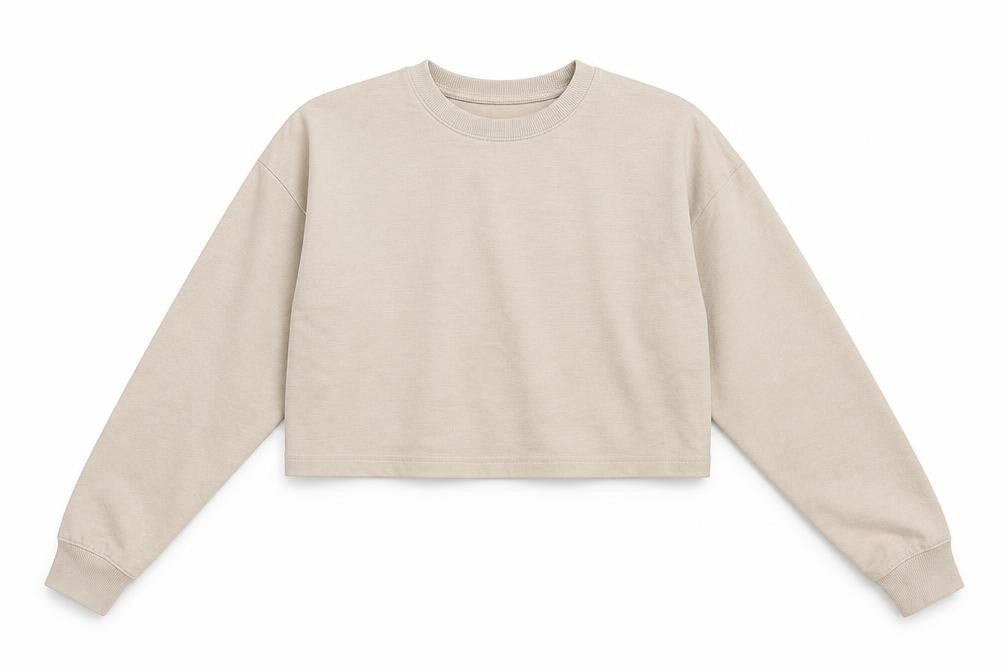 Missguided Womens Beige Polyester Pullover Sweatshirt Size 8 Pullover