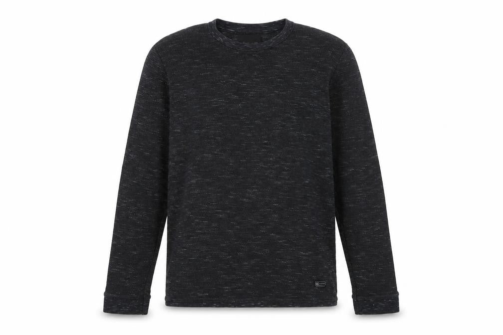 Bershka Mens Grey Cotton Pullover Sweatshirt Size L