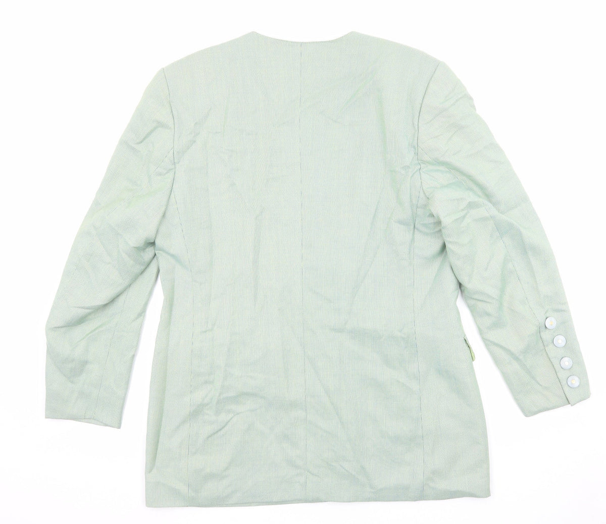 Rio Womens Green Viscose Jacket Suit Jacket Size 12