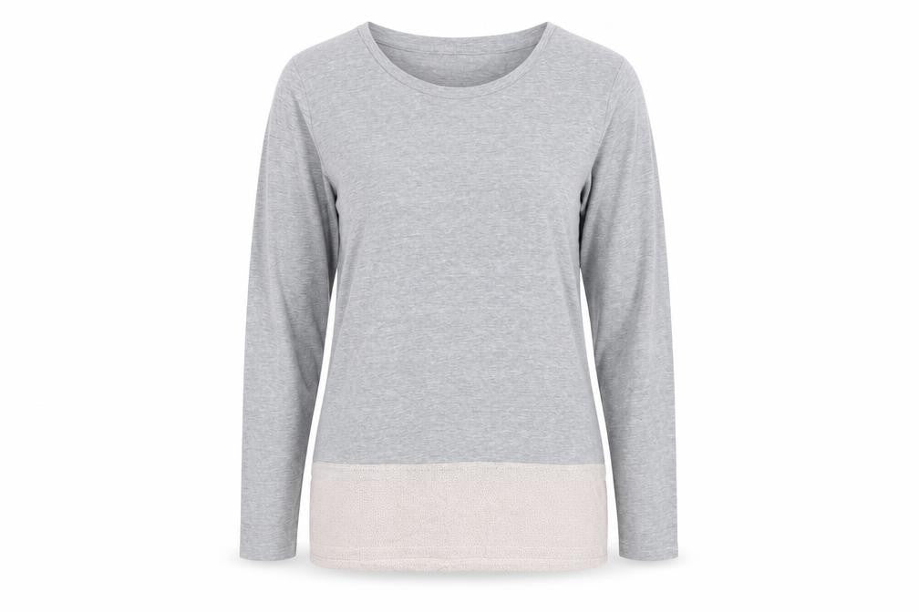 Gap Womens Grey Cotton Basic T-Shirt Size S Boat Neck