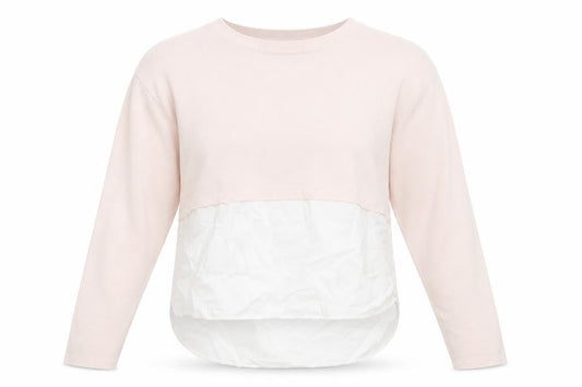 Zara Womens Pink Round Neck Viscose Pullover Jumper Size S