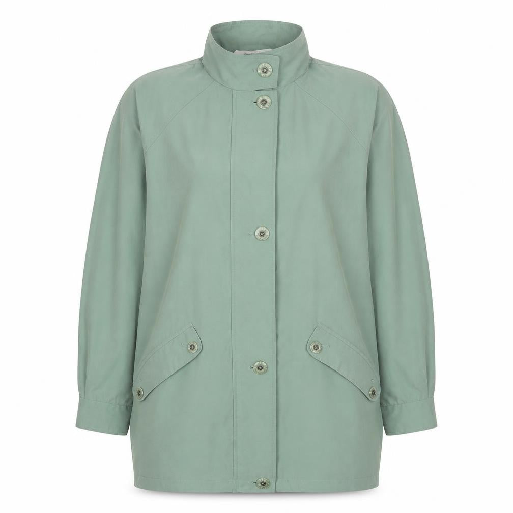 Marks & Spencer Womens Green Jacket Size 8 Button