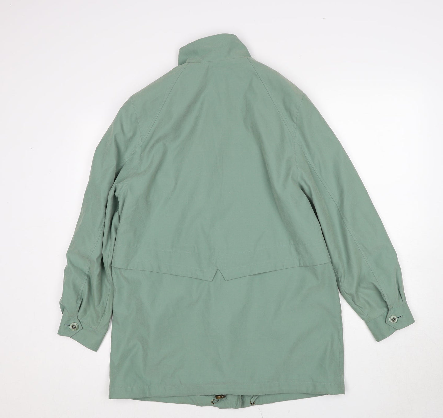 Marks and Spencer Womens Green Jacket Size 8 Button