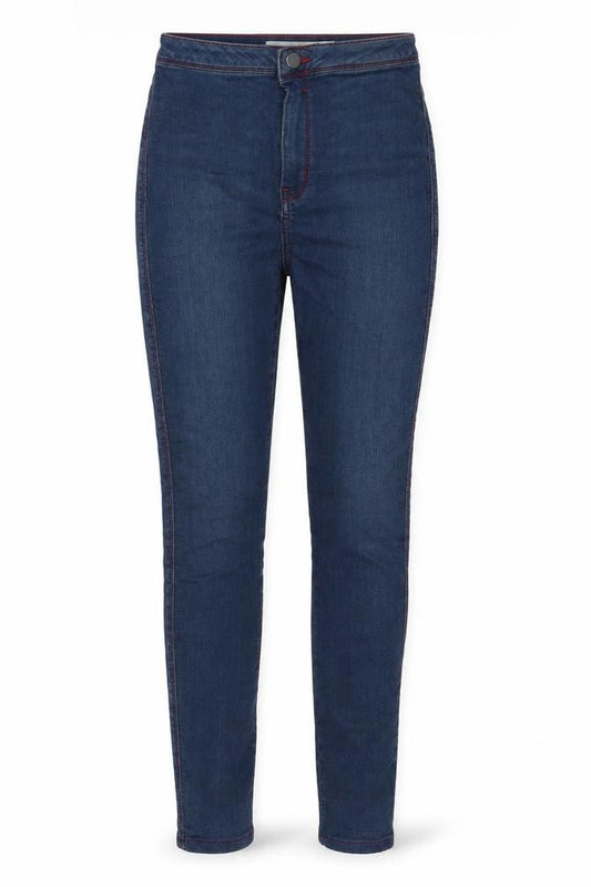 ASOS Womens Blue Cotton Skinny Jeans Size 28 in L32 in Regular Zip