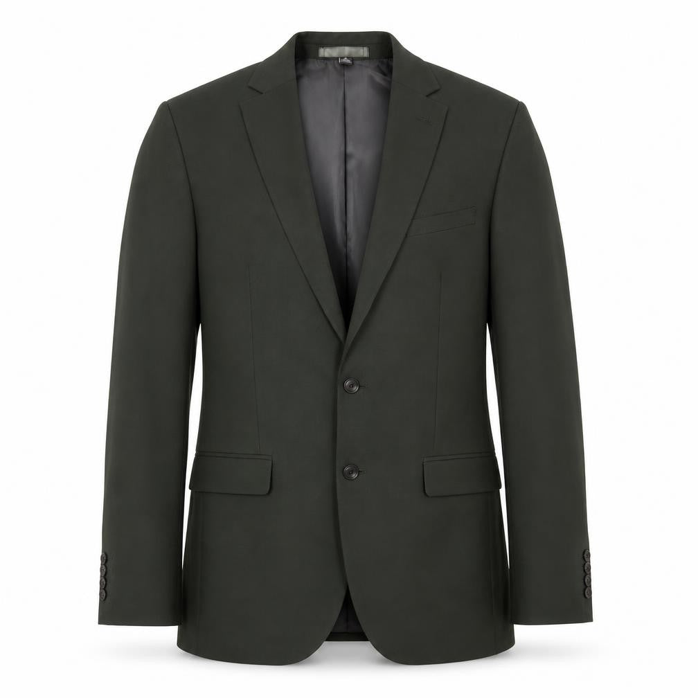 Marks & Spencer Mens Green Polyester Jacket Suit Jacket Size 40 Regular
