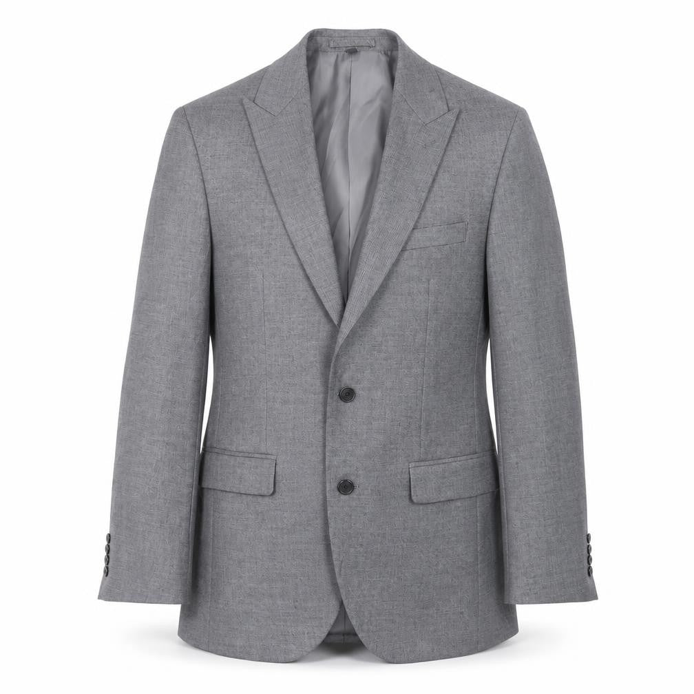 Marks & Spencer Mens Grey Polyester Jacket Suit Jacket Size 38 Regular